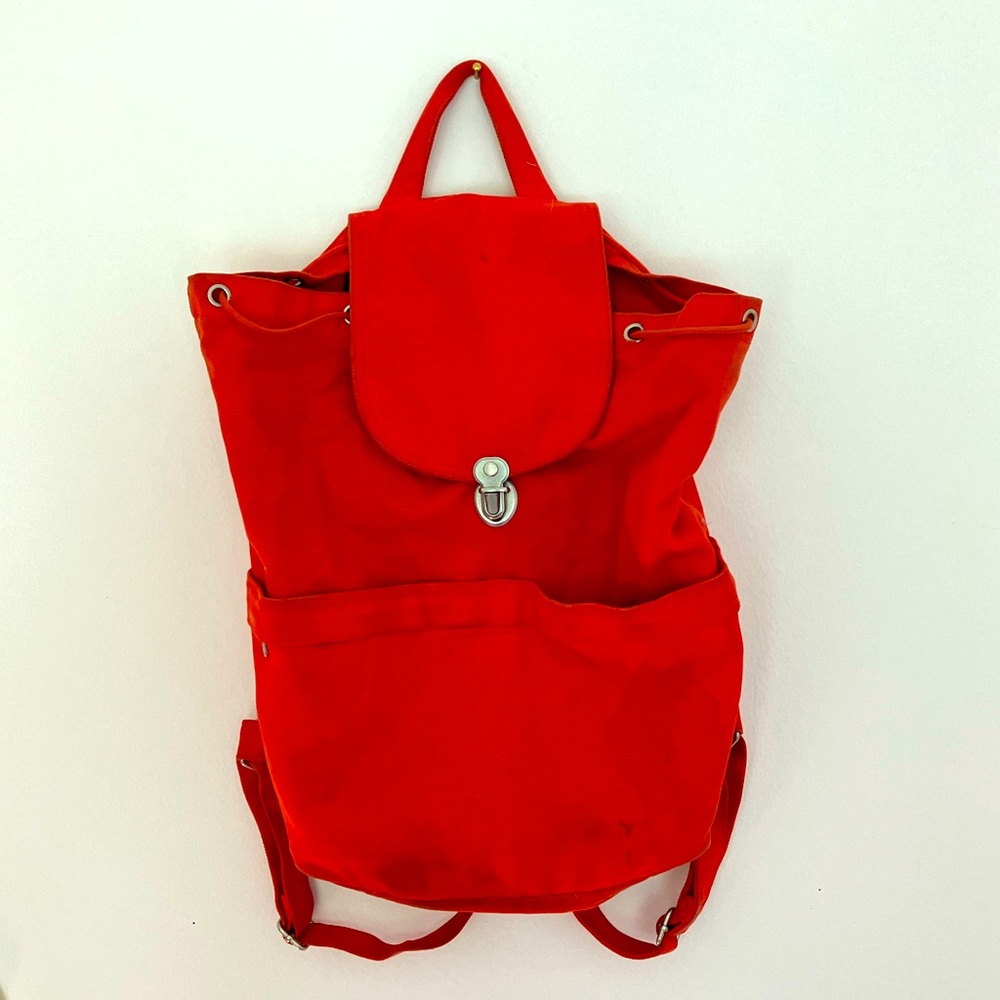 Baggu Red Backpack
